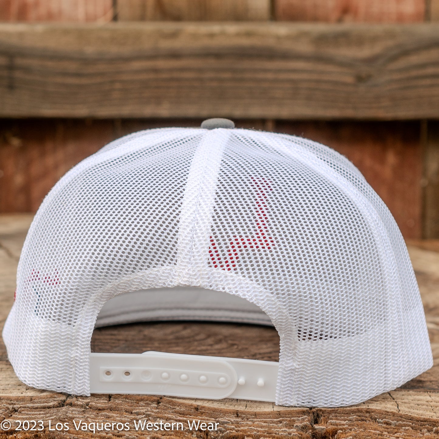 Los Vaqueros LV Logo Snapback Grey/White