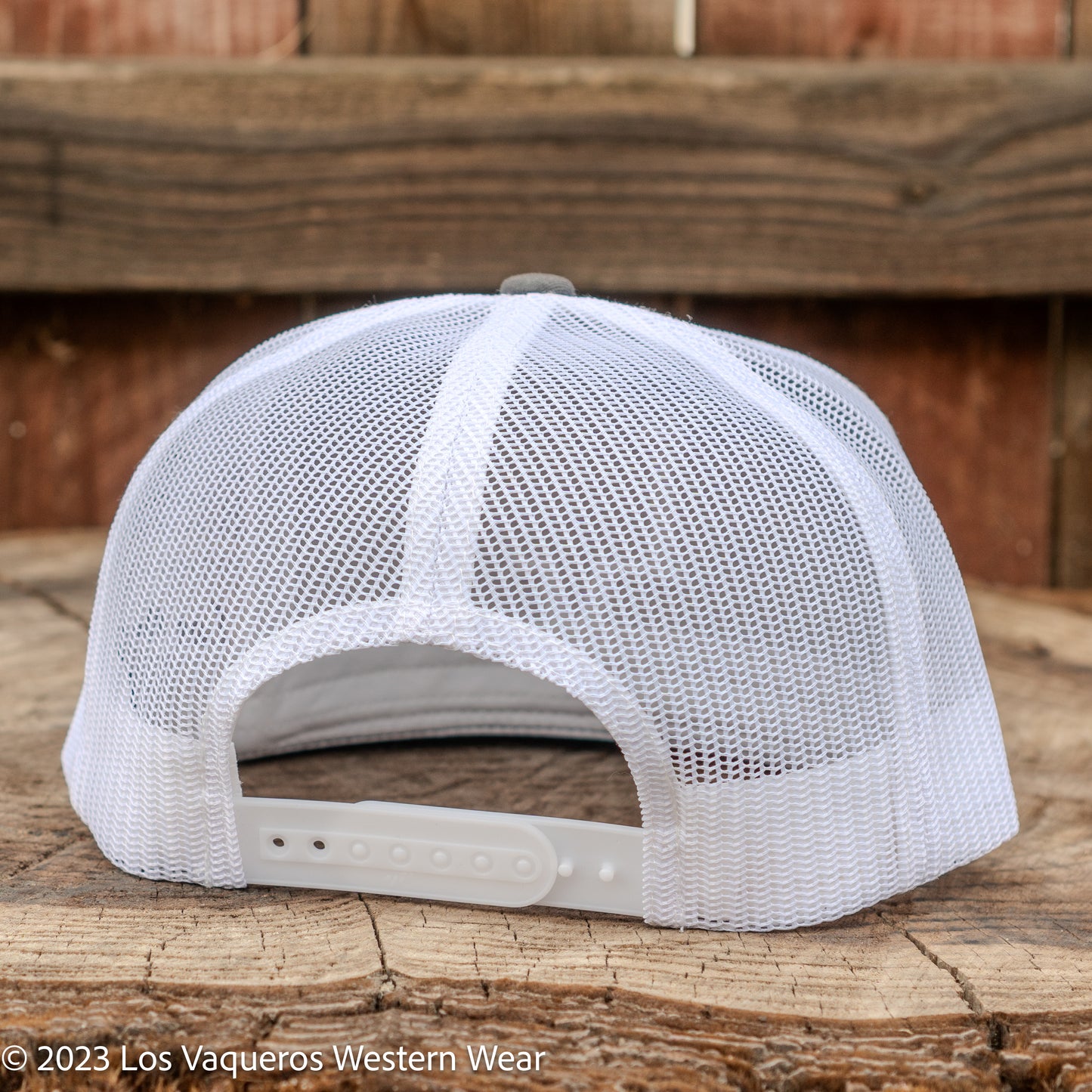 Los Vaqueros LV Logo Snapback Grey/White