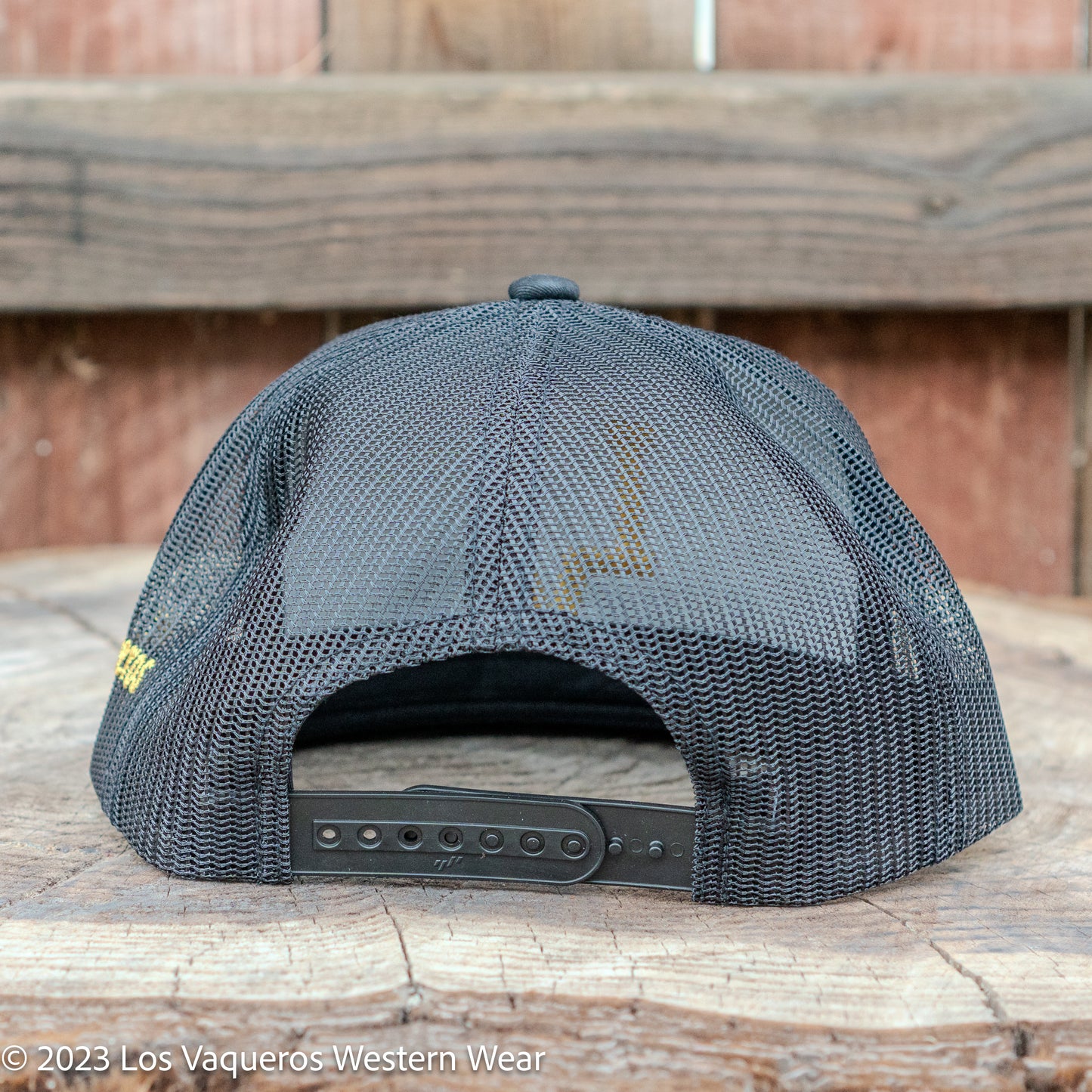 Los Vaqueros LV Logo Snapback Black