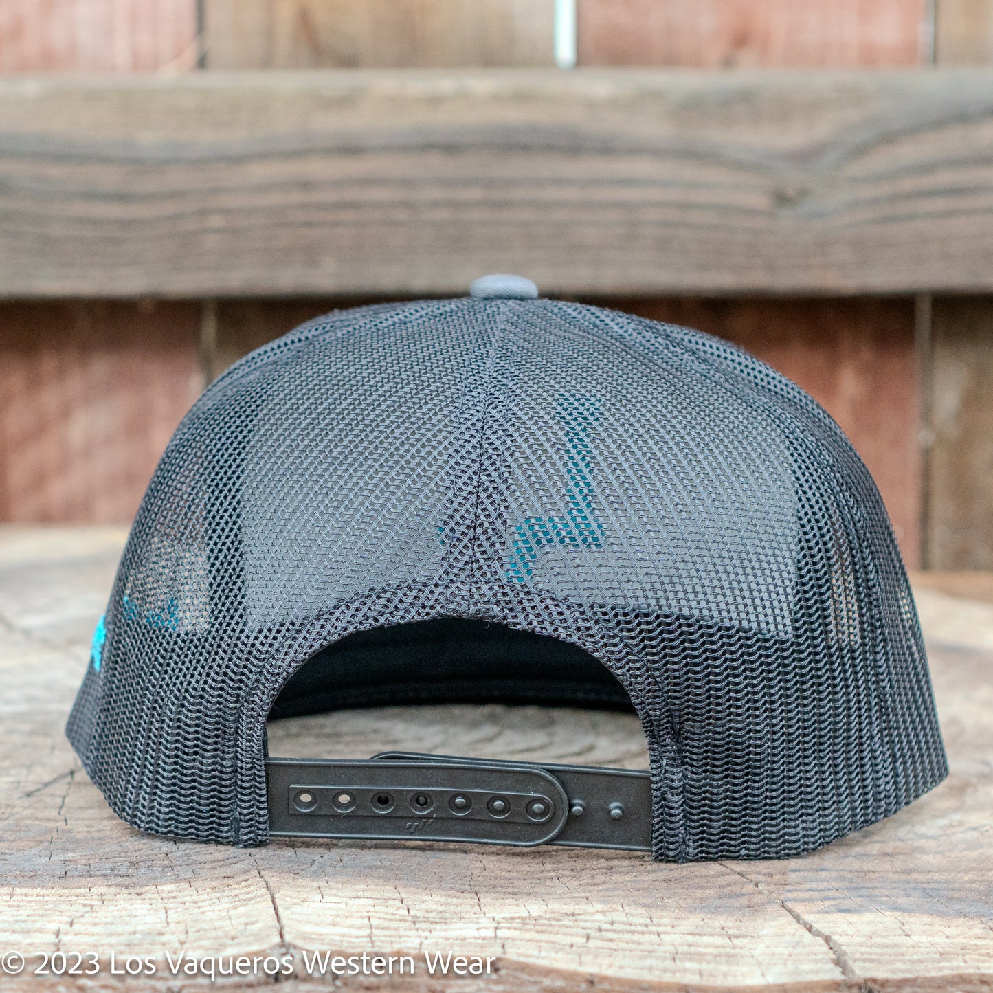 Los Vaqueros LV Logo Snapback Grey/Black