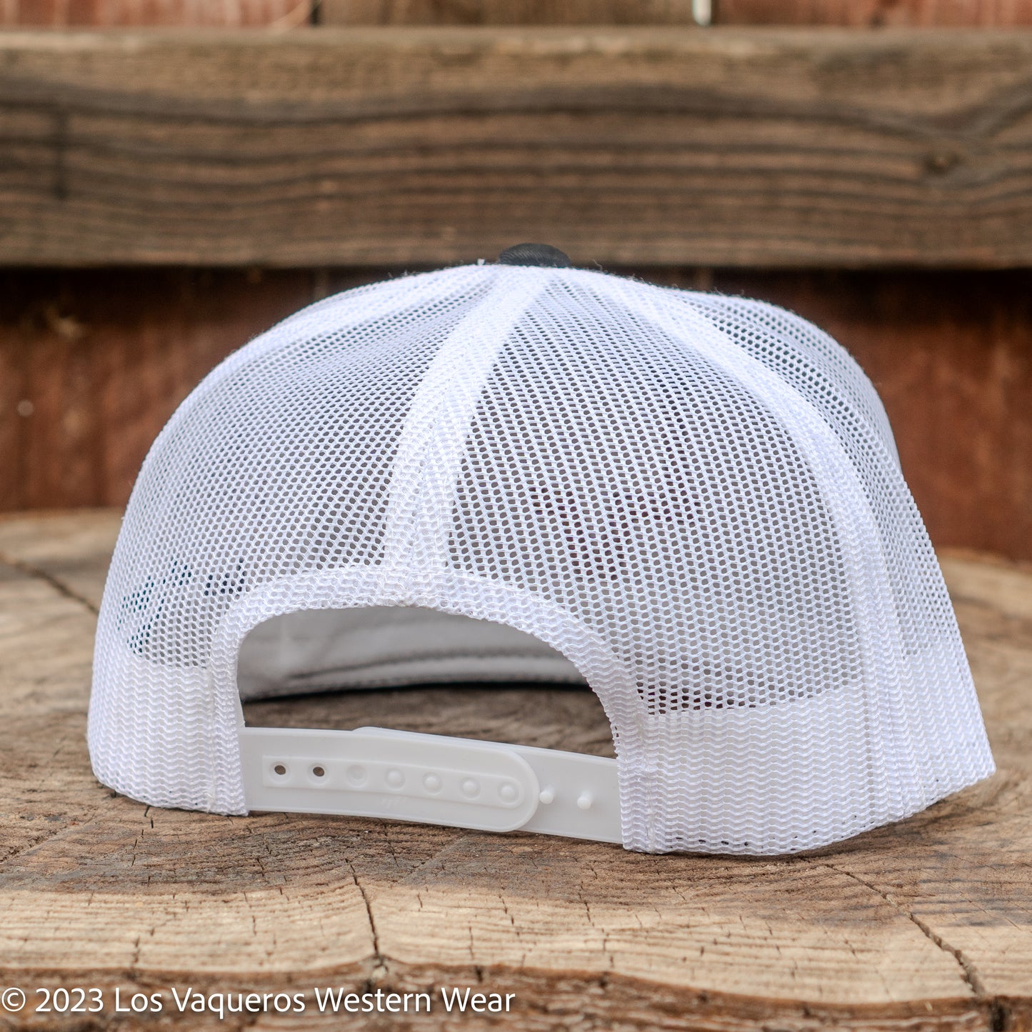 Los Vaqueros LV Logo Snapback Black/White