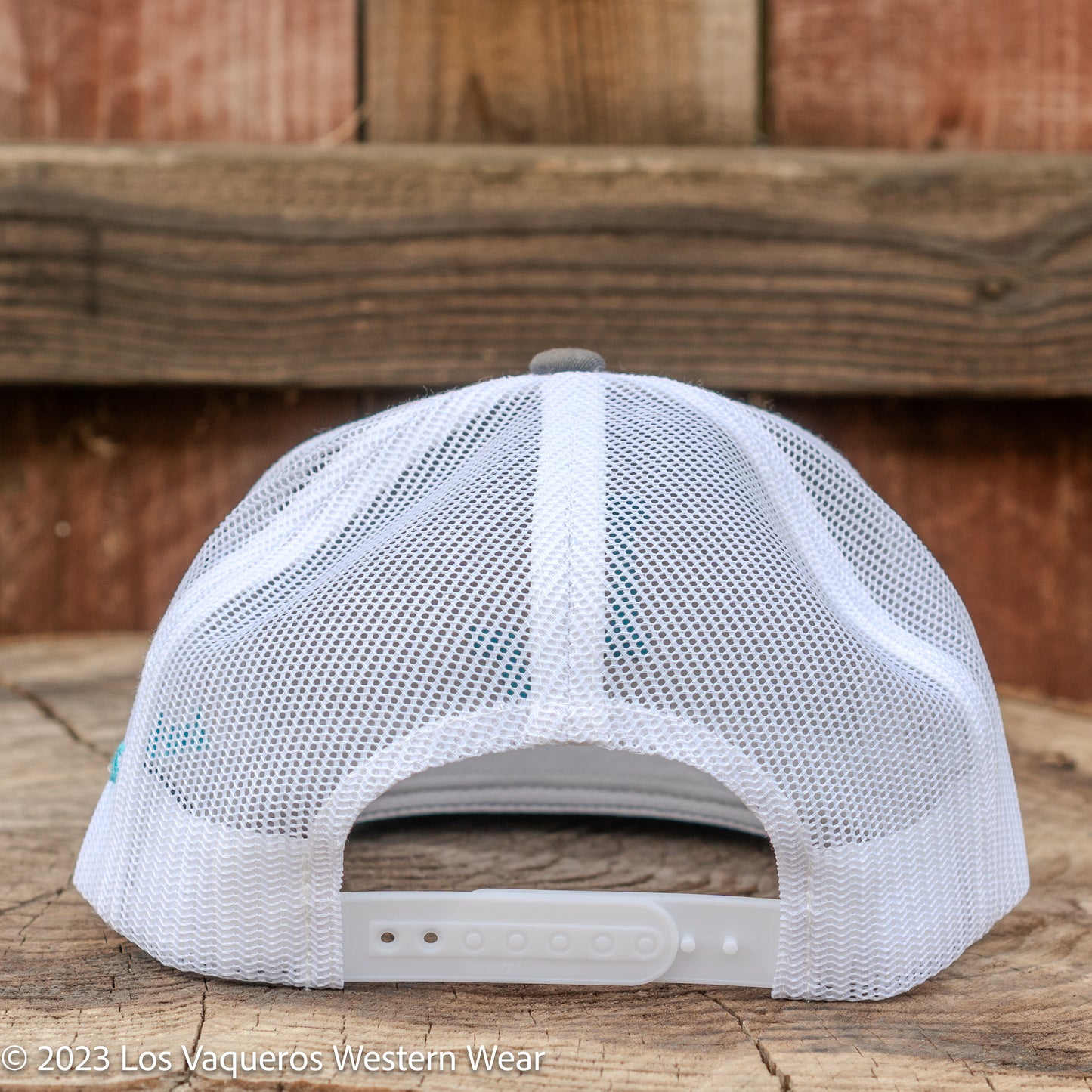 Los Vaqueros LV Logo Snapback Grey/White
