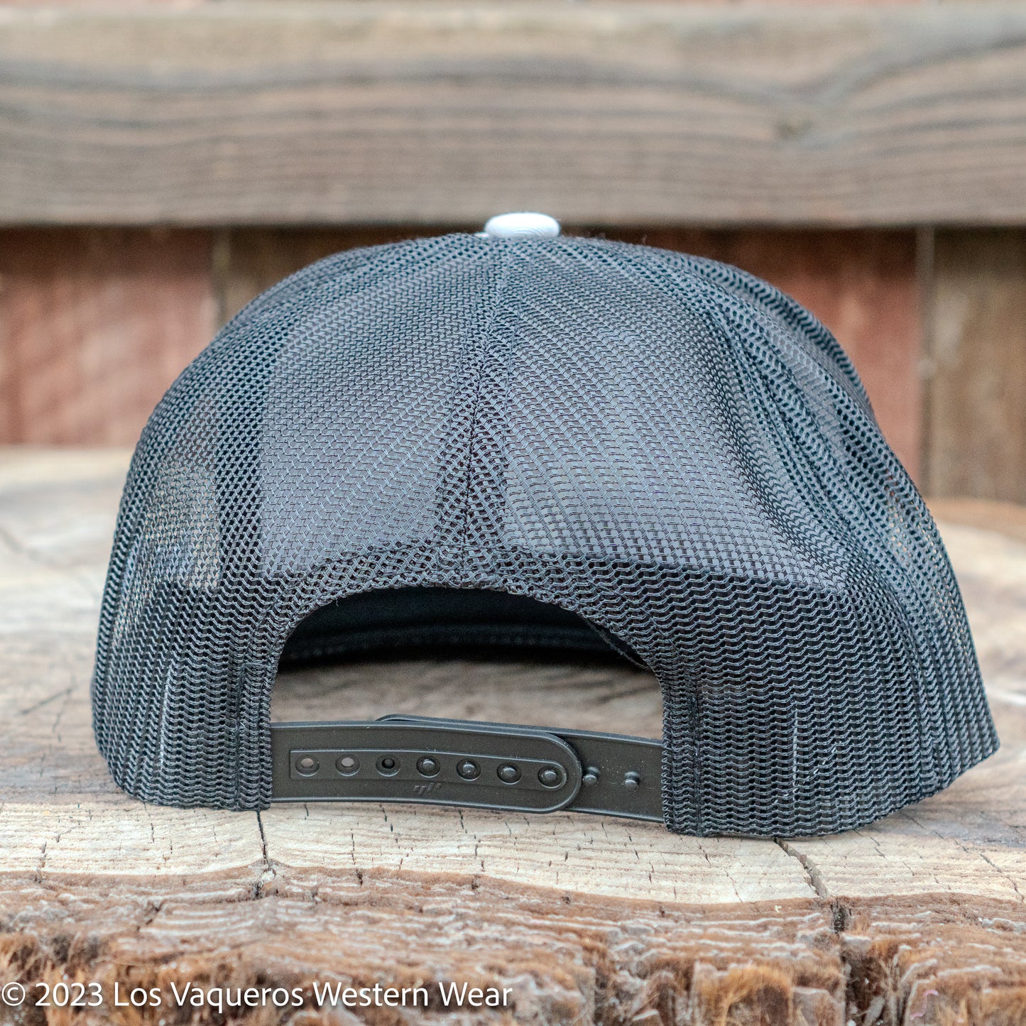 Los Vaqueros LV Logo Snapback Light Grey/Black