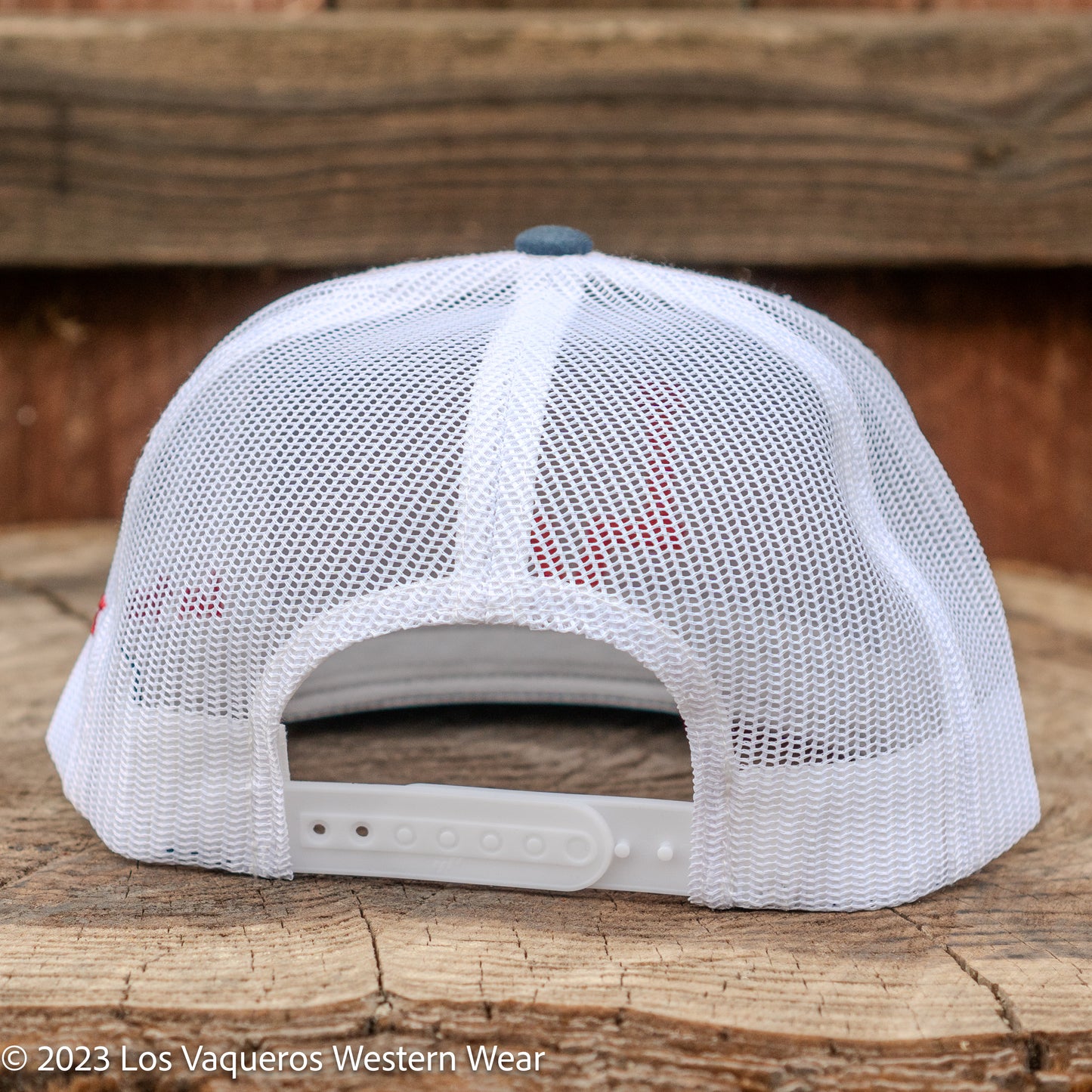 Los Vaqueros LV Logo Snapback Navy/White