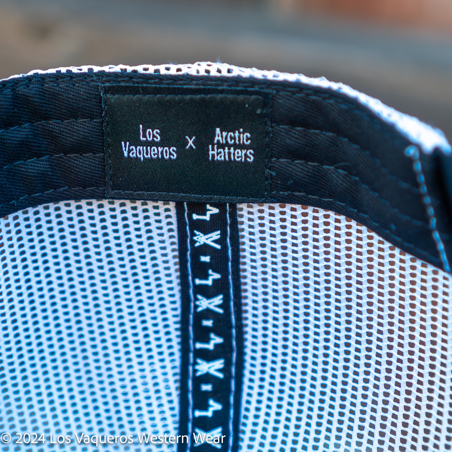 Los Vaqueros x Arctic Hatters CaliGoat Snapback Black/White
