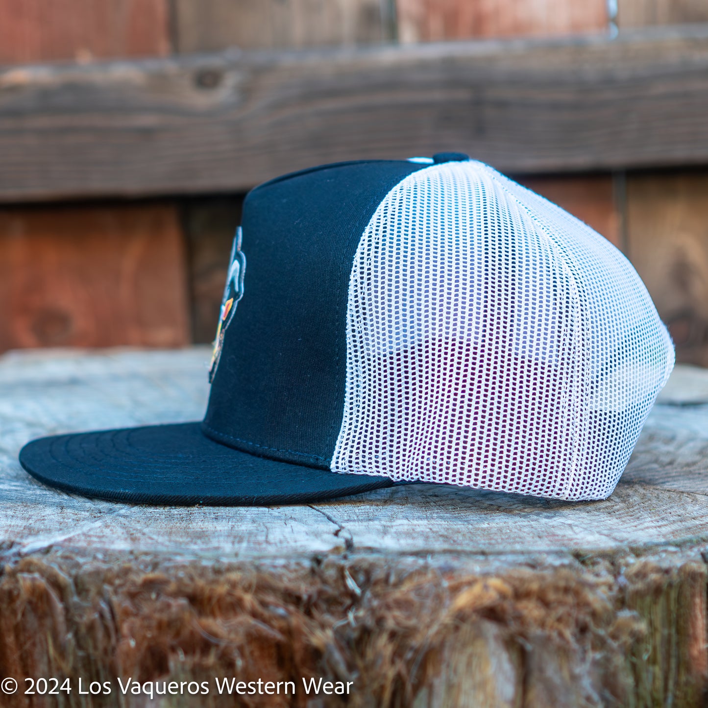 Los Vaqueros x Arctic Hatters CaliGoat Snapback Black/White