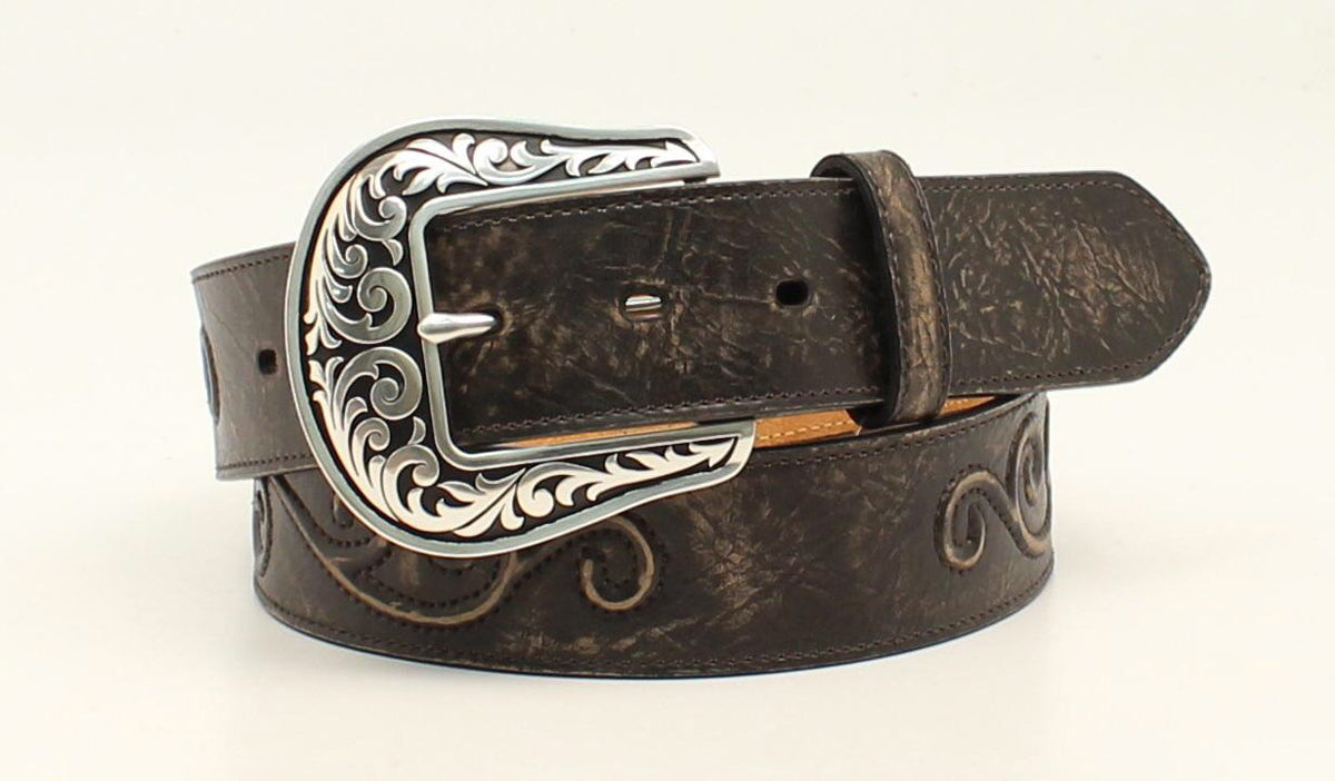 Nocona Ladies Western Belt Black