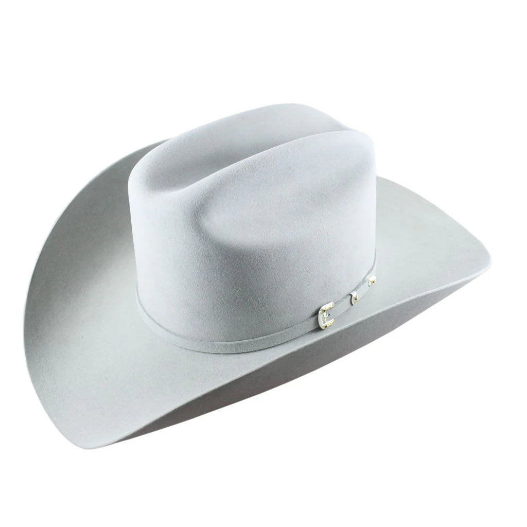 Stetson El Patron 01 Premier 30x Cowboy Felt Hat Copa Alta "Tall Crown" Mist Grey