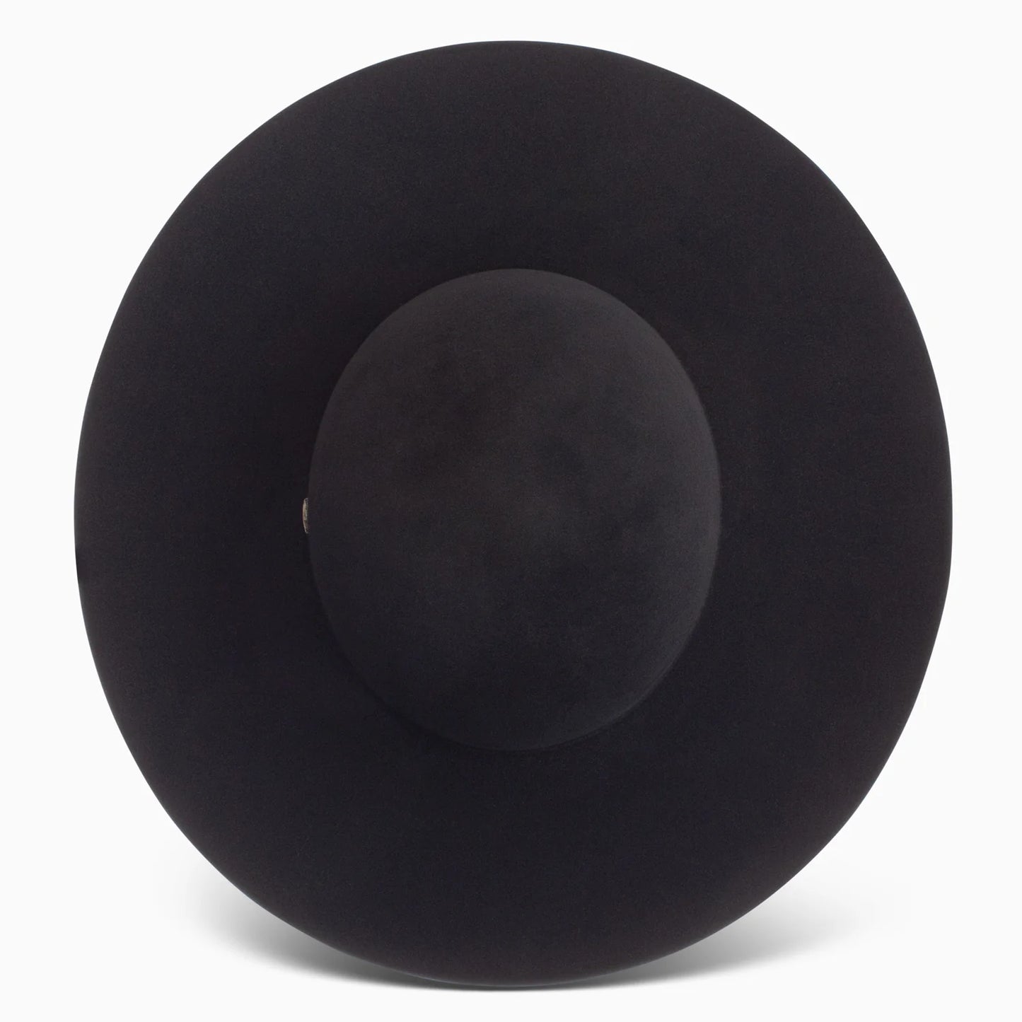 Resistol 10x Chute Boss Cowboy Hat Fur Felt Hat Regular Crown Black
