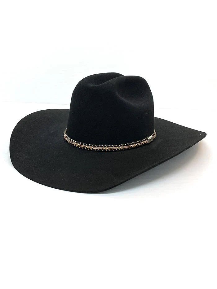 Resistol 6x Saddlebrook George Strait Edition Cowboy Hat Fur Felt Hat Black