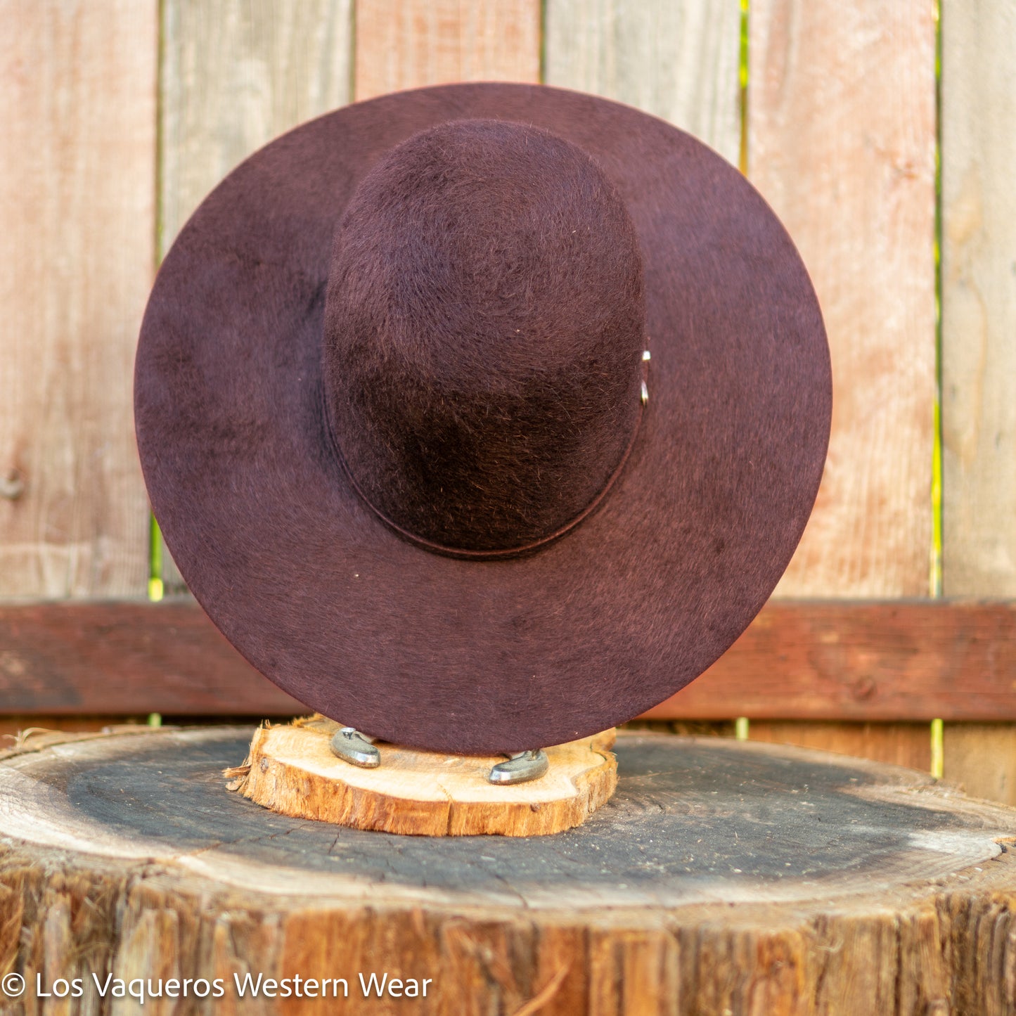 Rodeo King 10X Grizzly Felt Hat Tall Crown Black Cherry