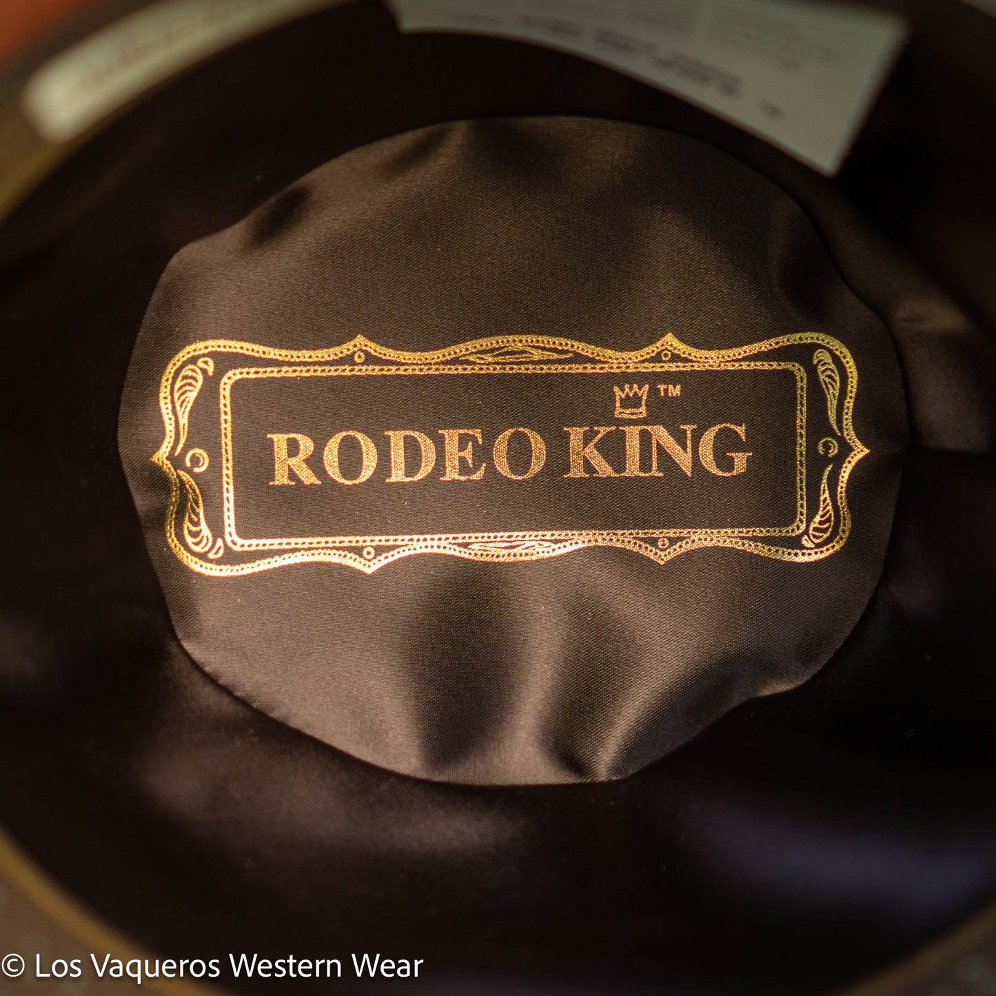 Rodeo King 7X Beaver Felt Hat Regular Crown Rust