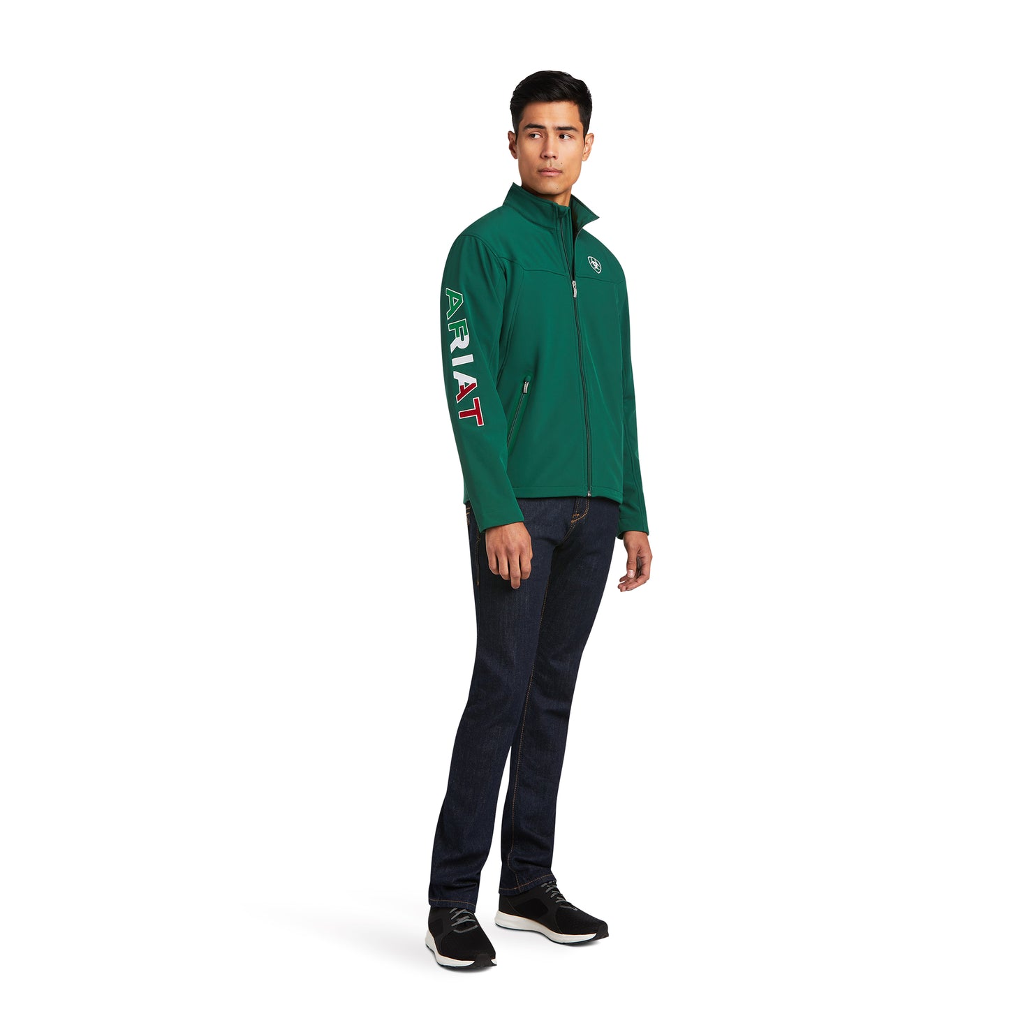 Ariat Men's New Team Softshell MEXICO Jacket Verde