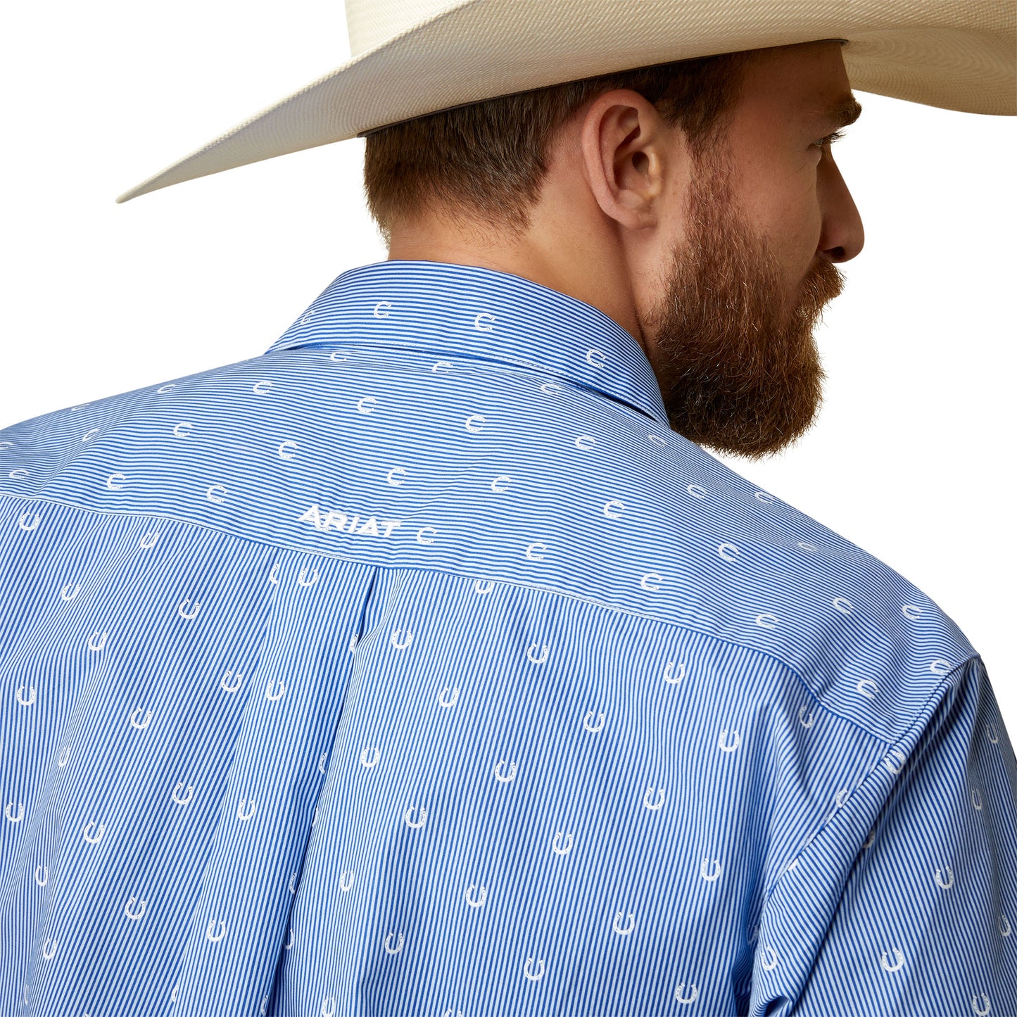 Ariat Men's Javier Classic Fit Shirt Blue
