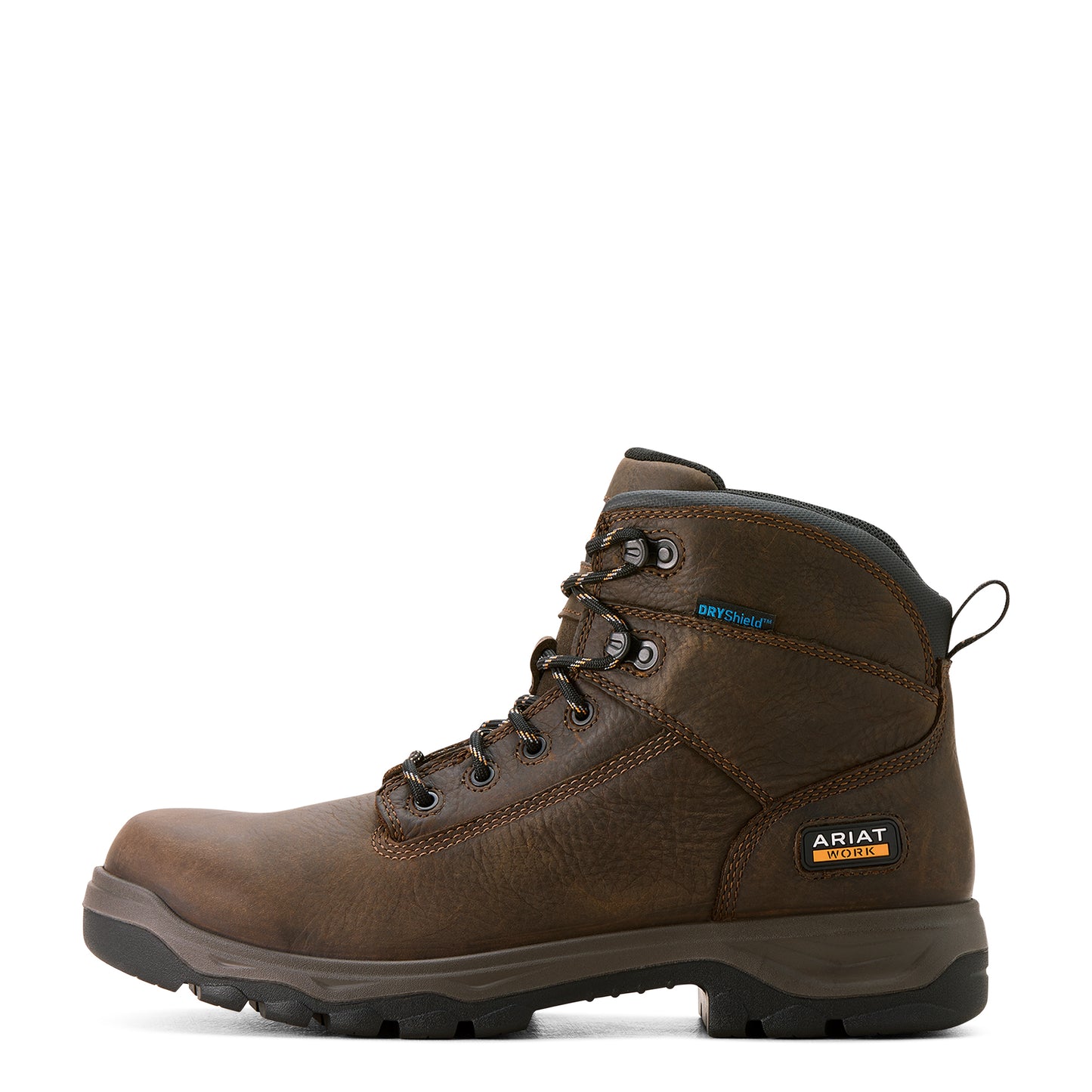 Ariat Men Turbo Duratread 6" Waterproof Work Boot Dark Brown
