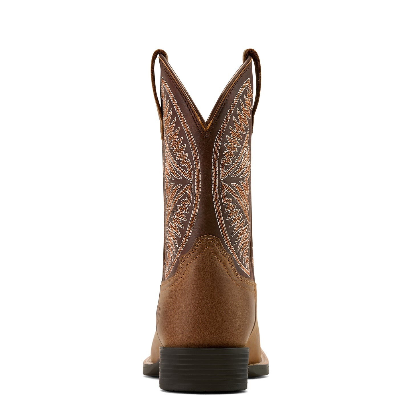 Ariat Unisex Youth Ruidoso Western Boot Pearl|chocolate Brown