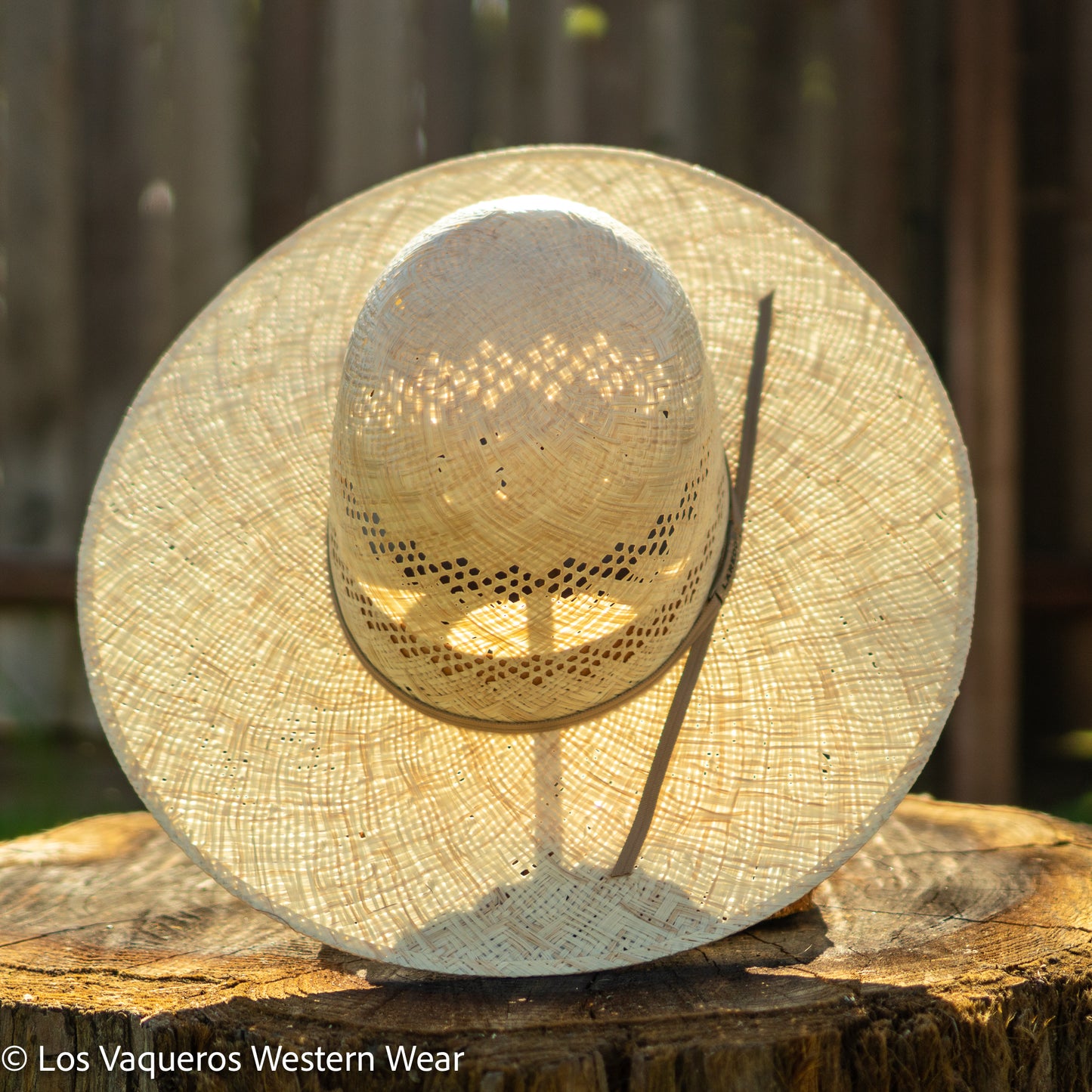 Laredo Straw Hat Regular Crown Sisal Tan