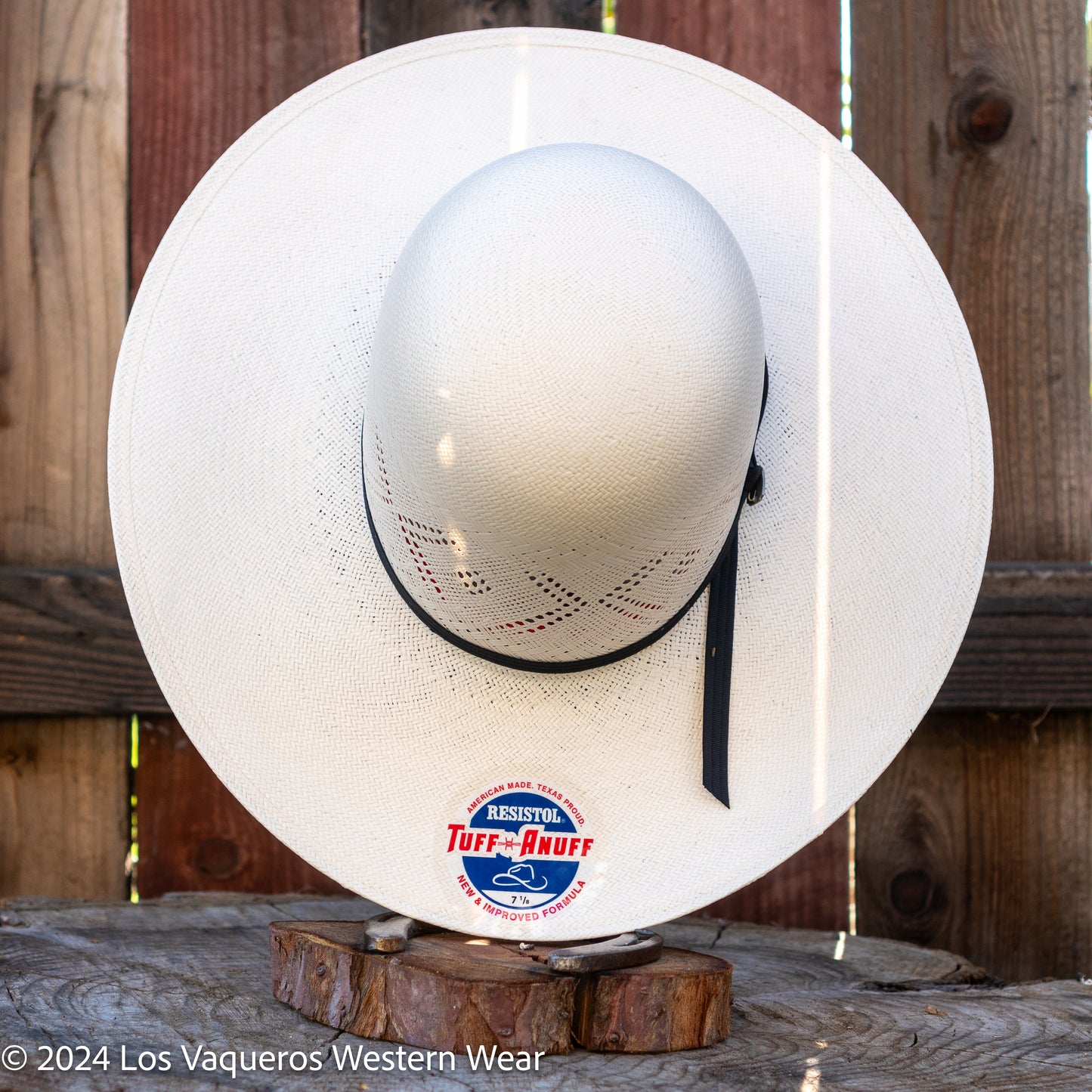 Resistol 20x Reins Cowboy Hat Straw Hat Regular Crown Natural