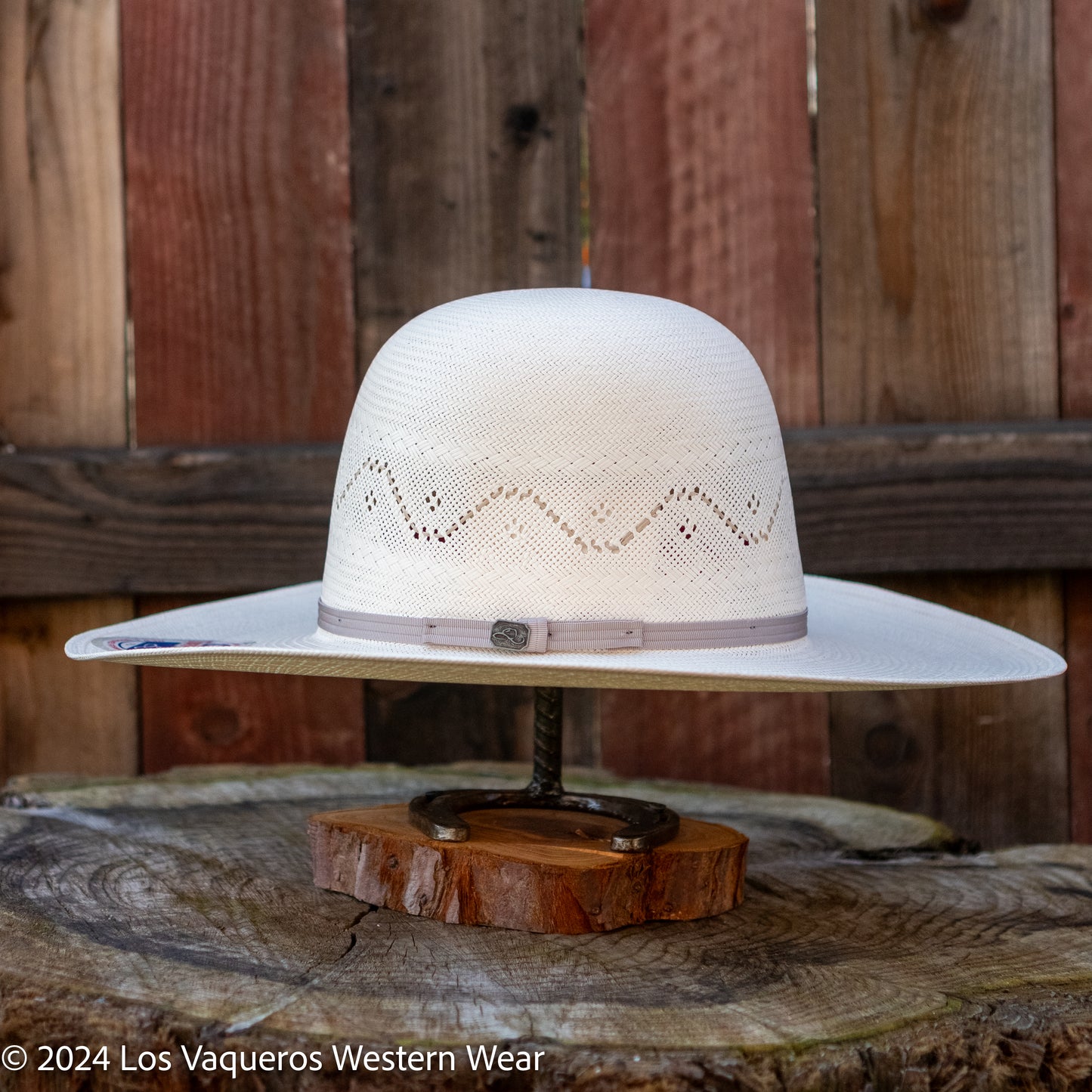 Resistol 20x Dakota Ridge Cowboy Hat Straw Hat Regular Crown Natural
