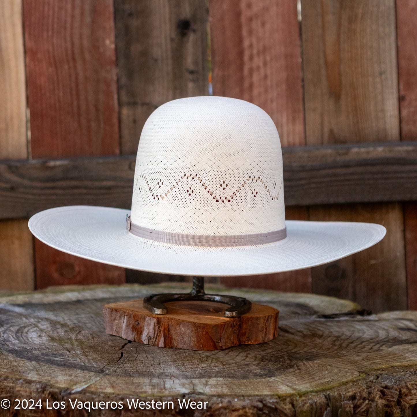 Resistol 20x Dakota Ridge Cowboy Hat Straw Hat Regular Crown Natural