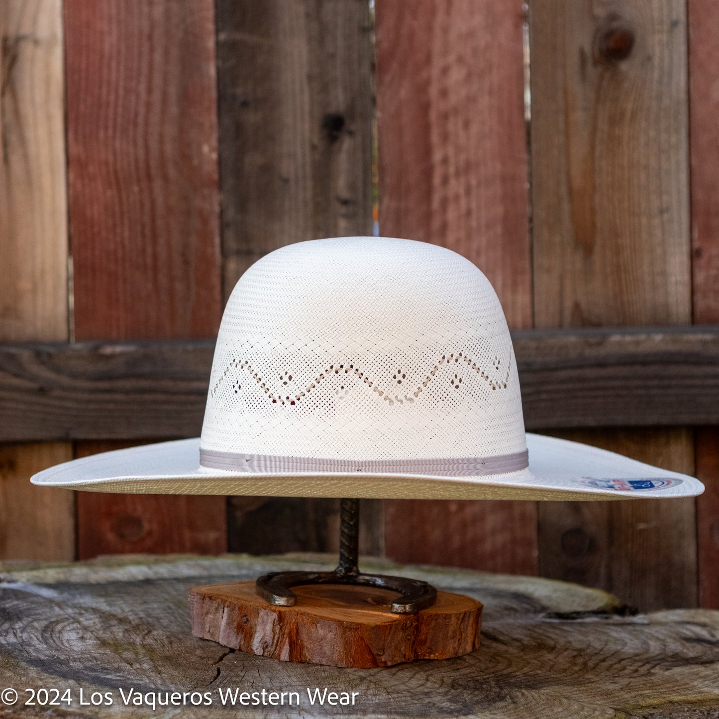 Resistol 20x Dakota Ridge Cowboy Hat Straw Hat Regular Crown Natural