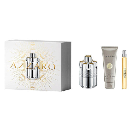 Azzaro Wanted 3 Piece Gift Set Women's Eau De Parfum 3.3 Oz