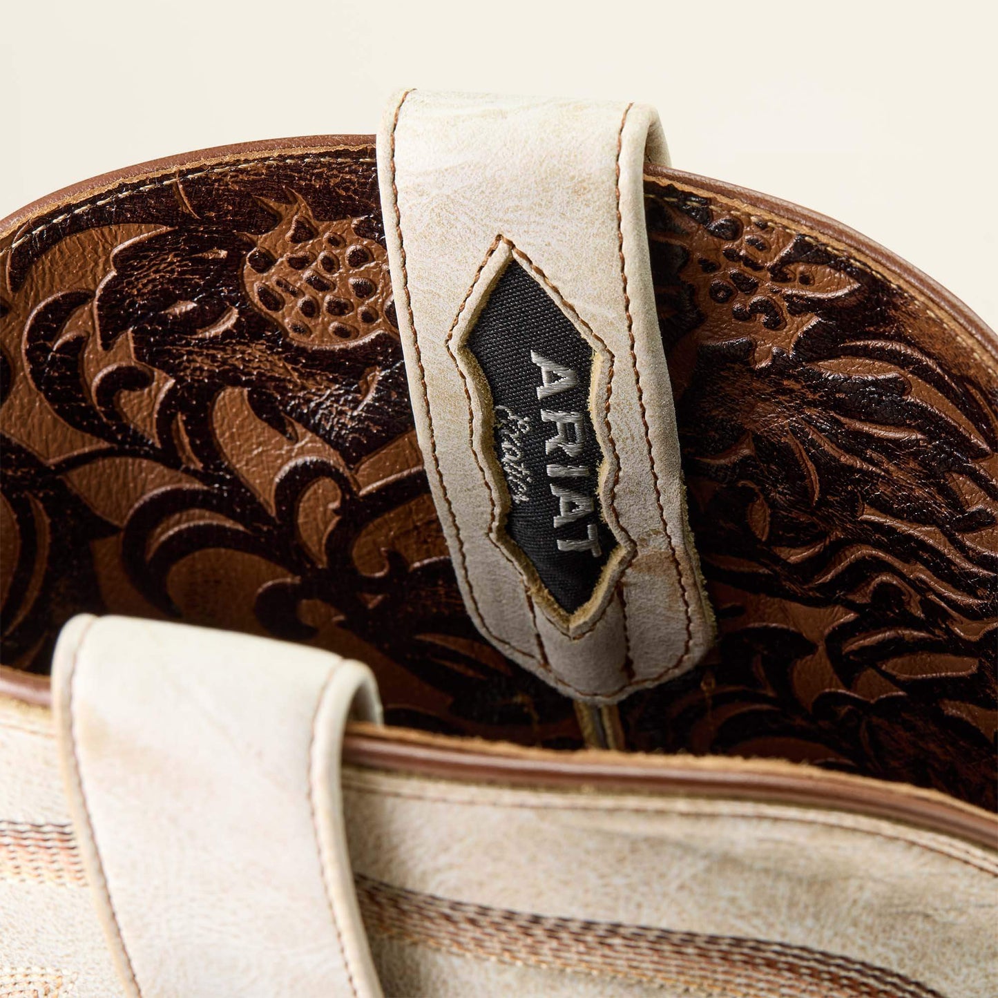 WHISKEY CAIMAN BELLY|WARM TAUPE