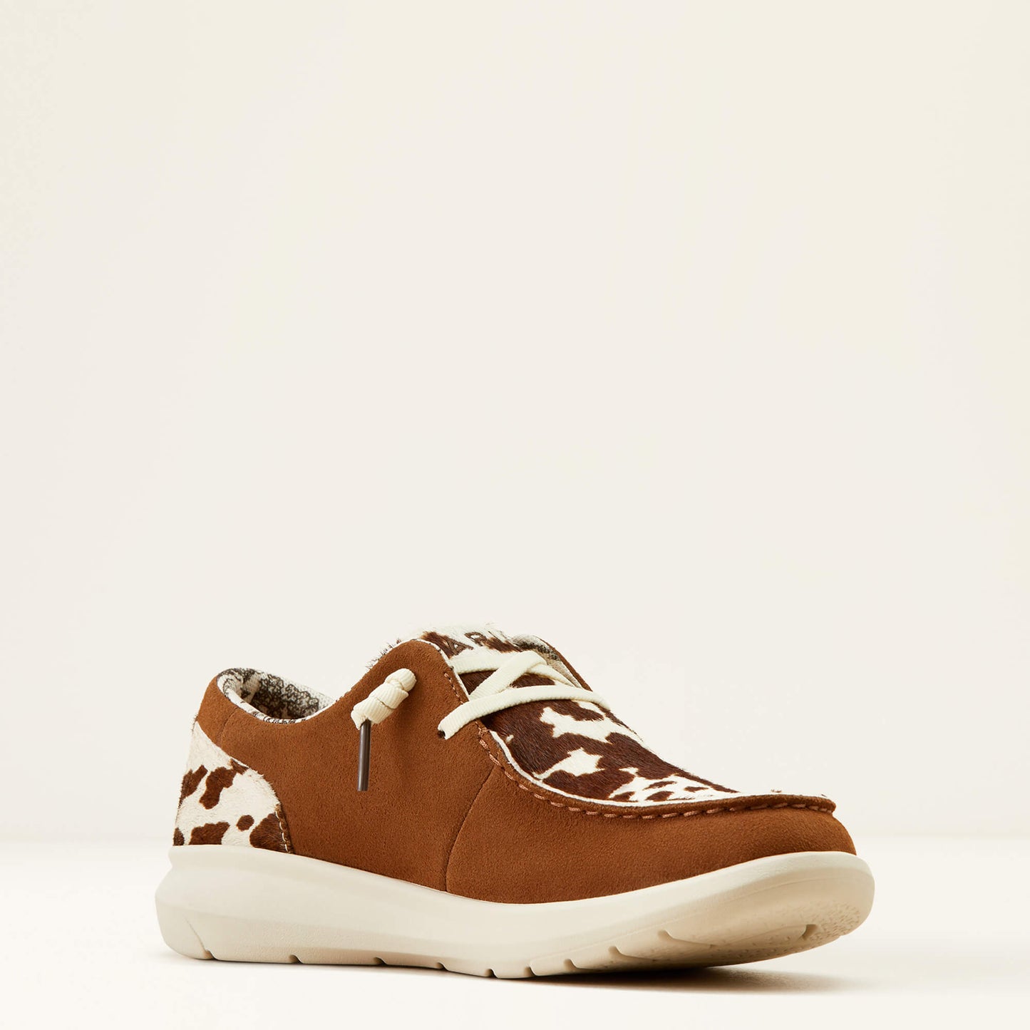 GINGER SUEDE|COW HAIR ON