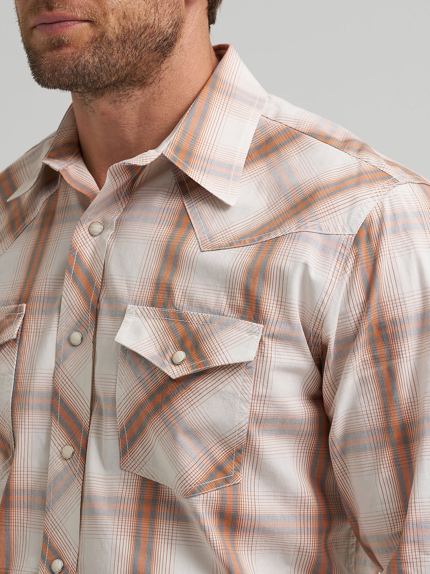 Ecru Plaid