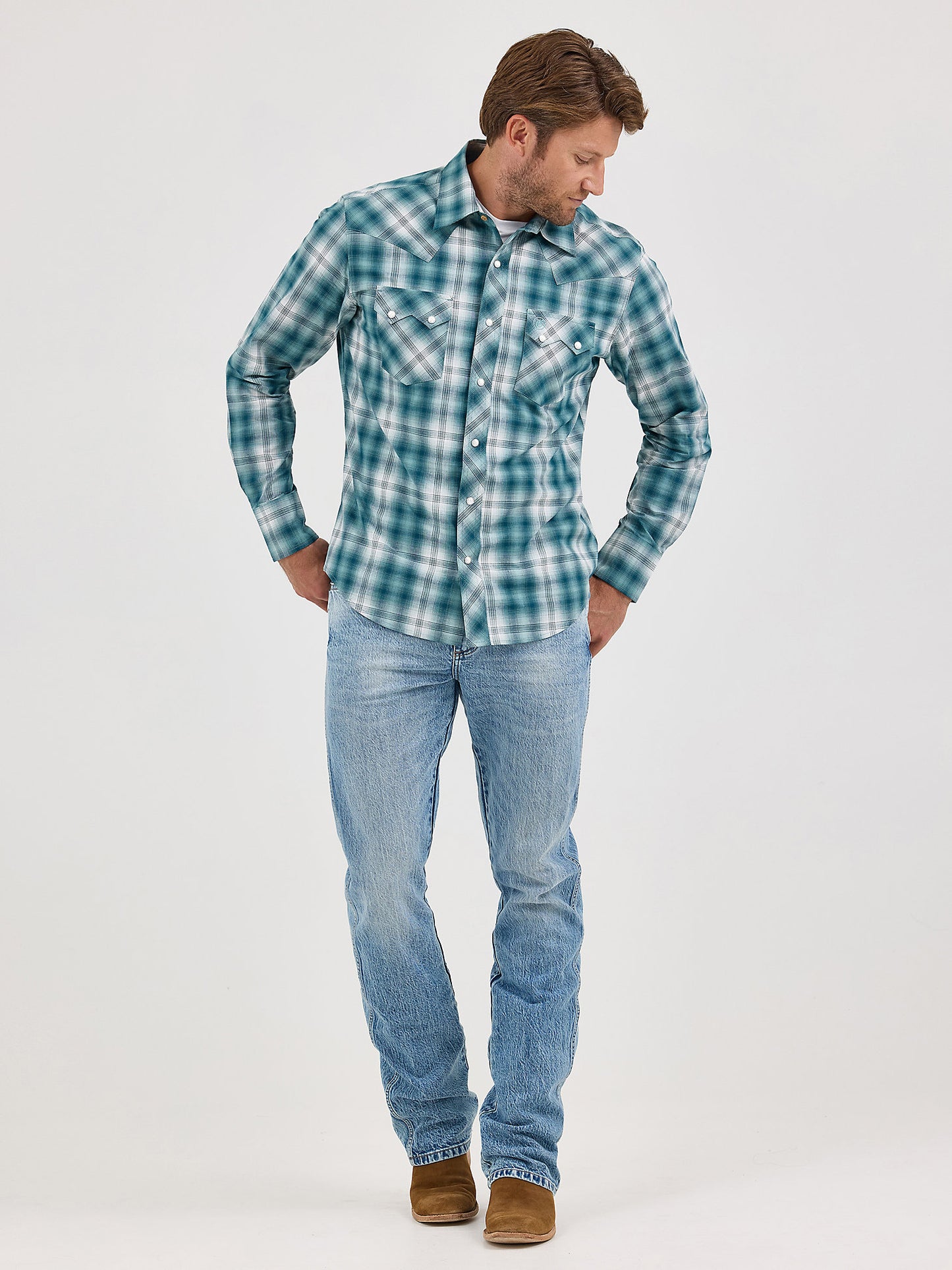Teal Plaid