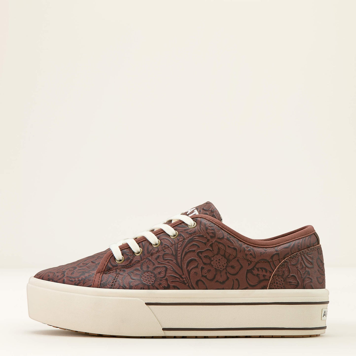 BROWN FLORAL EMBOSS