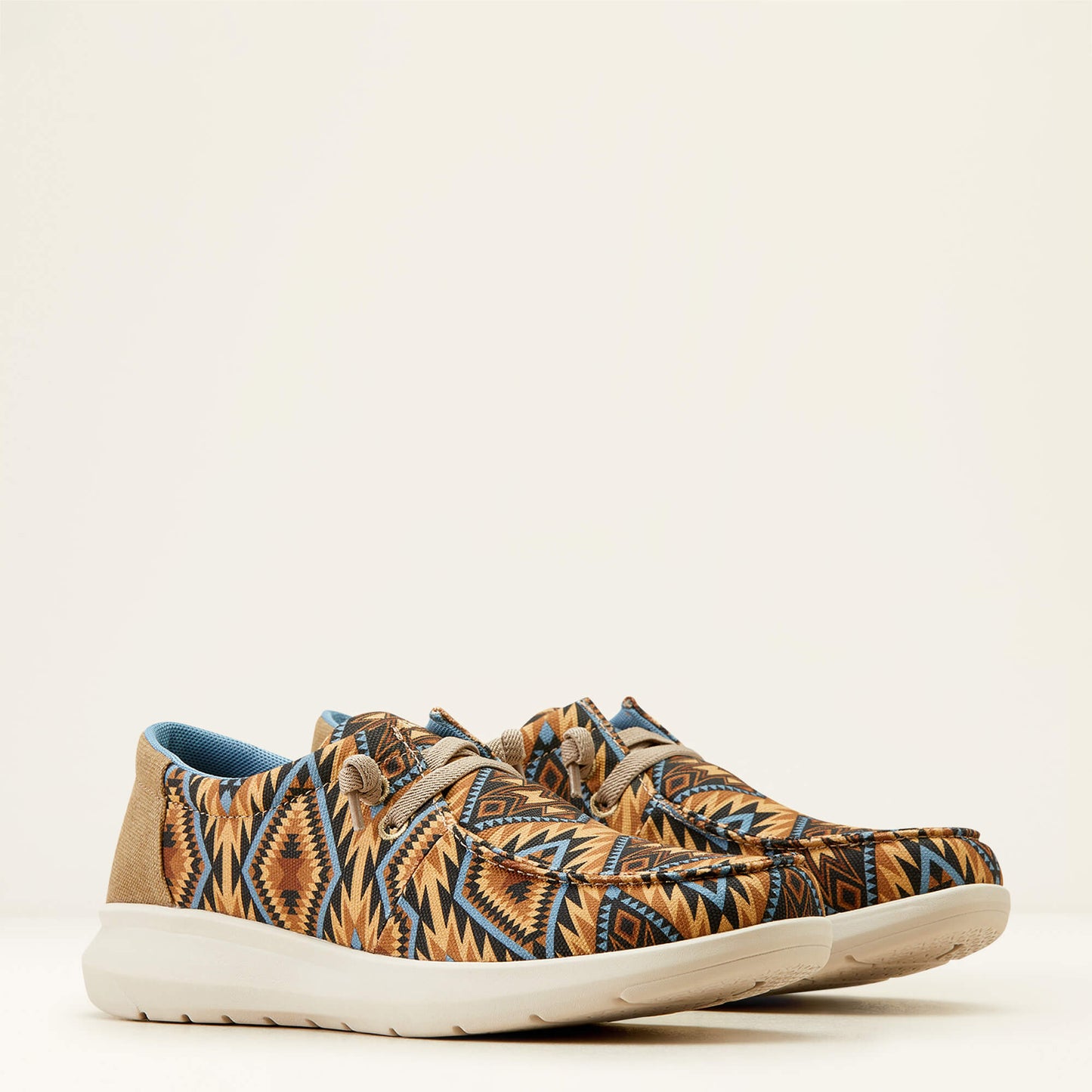 DUSTY BLUE SOUTHWEST|TAN