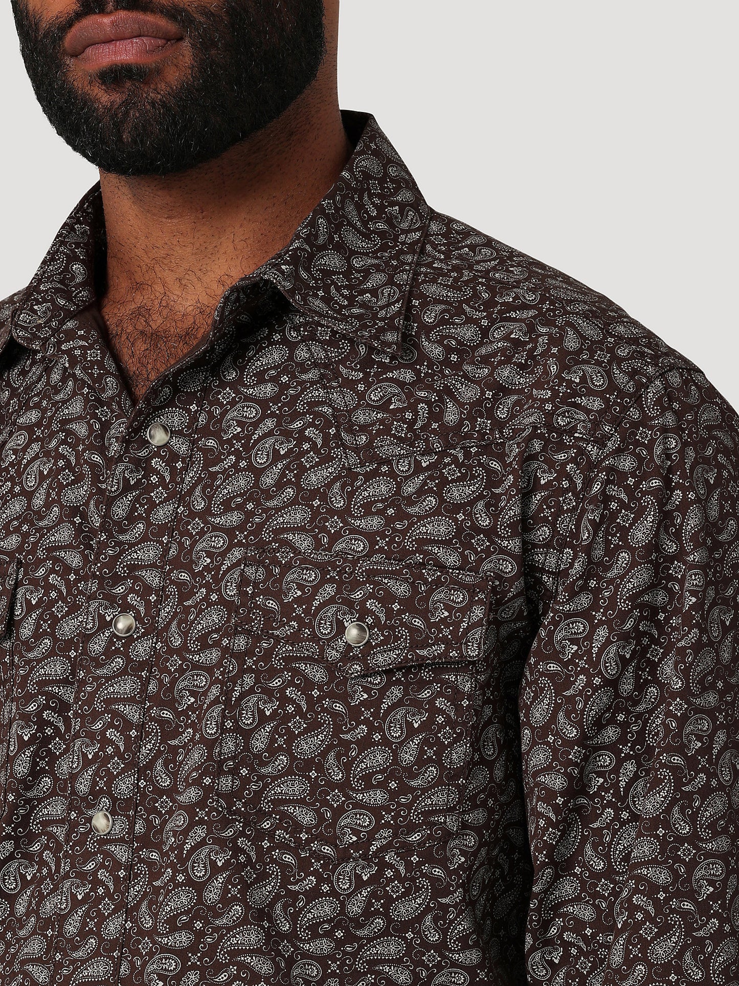 Brown Paisley