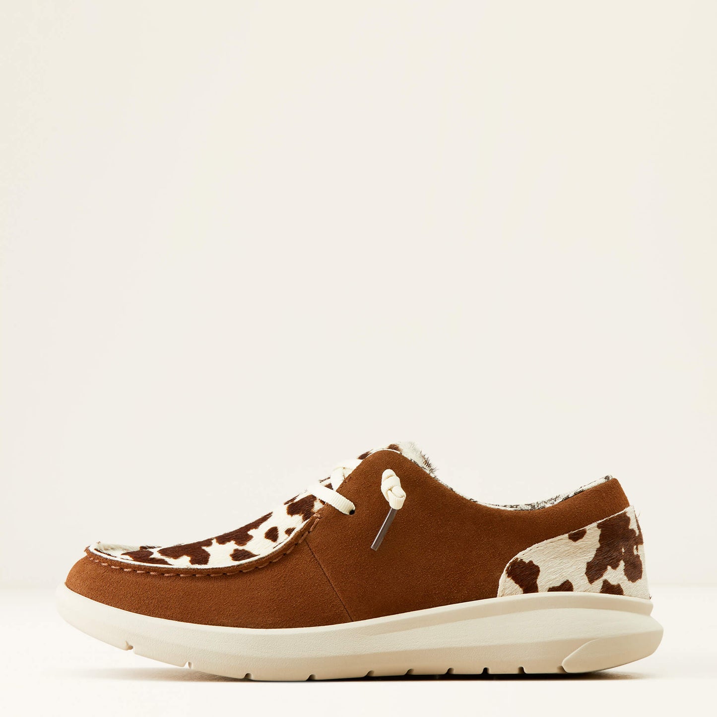 GINGER SUEDE|COW HAIR ON