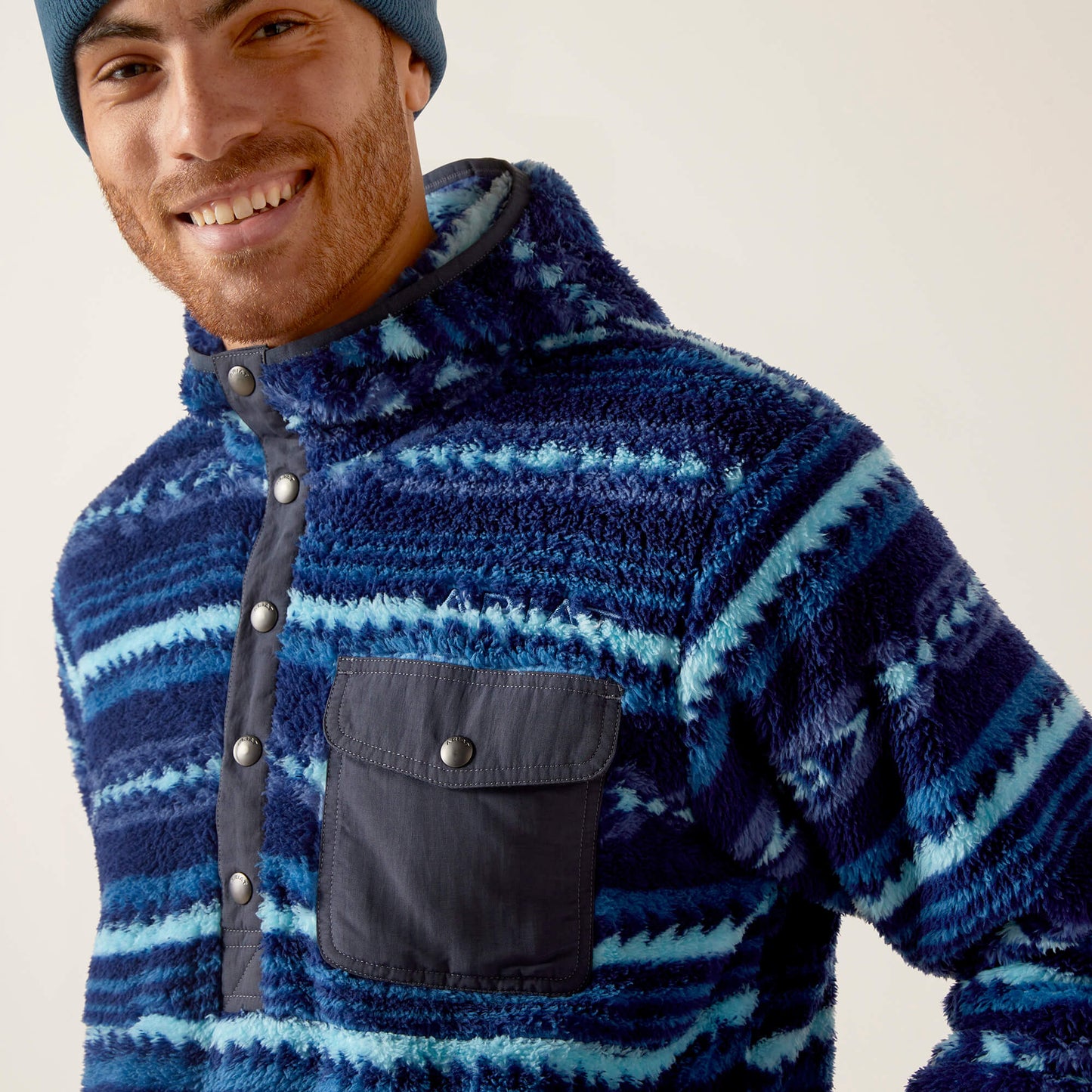 BLUE DEPTHS SERAPE