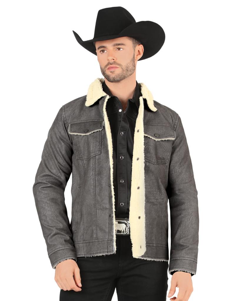 Montero Men's Modern Fit Jacket Charcoal