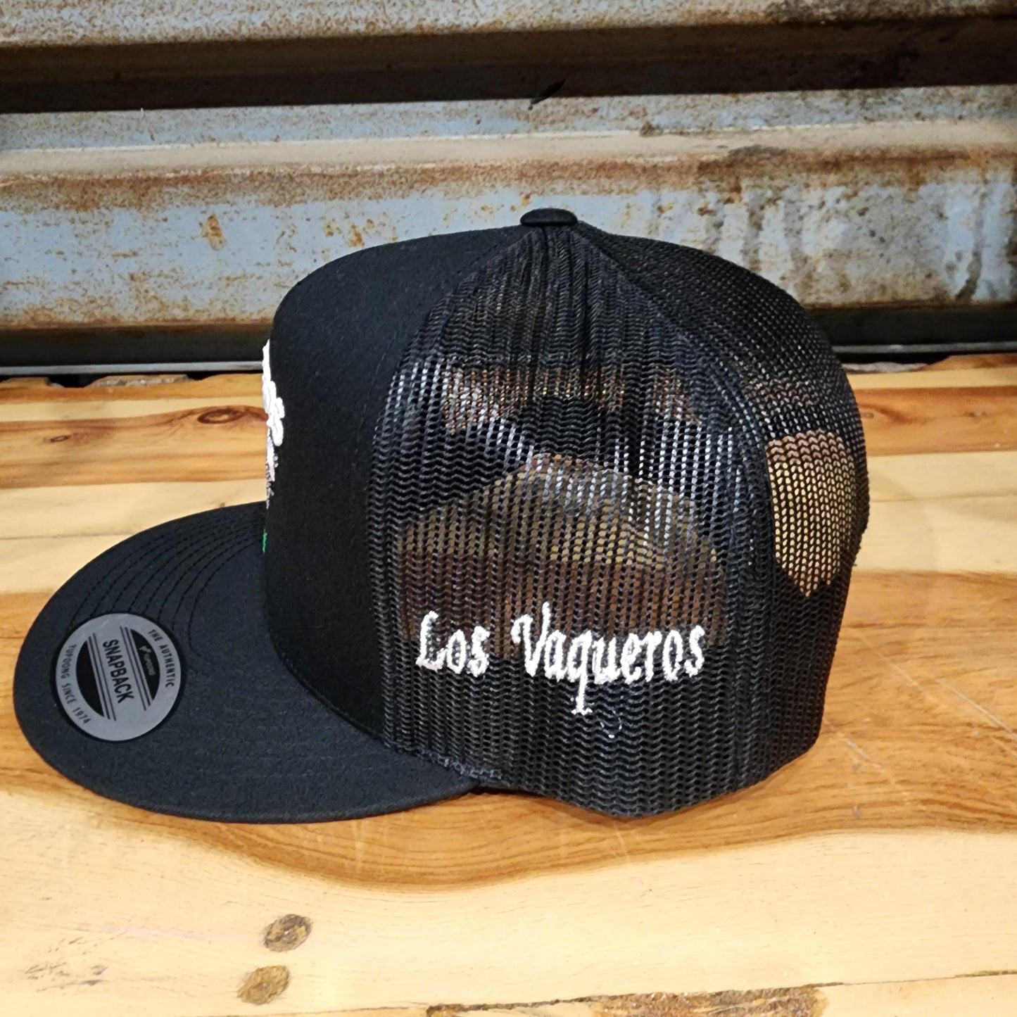Los Vaqueros Charolais Snapback Black/Black