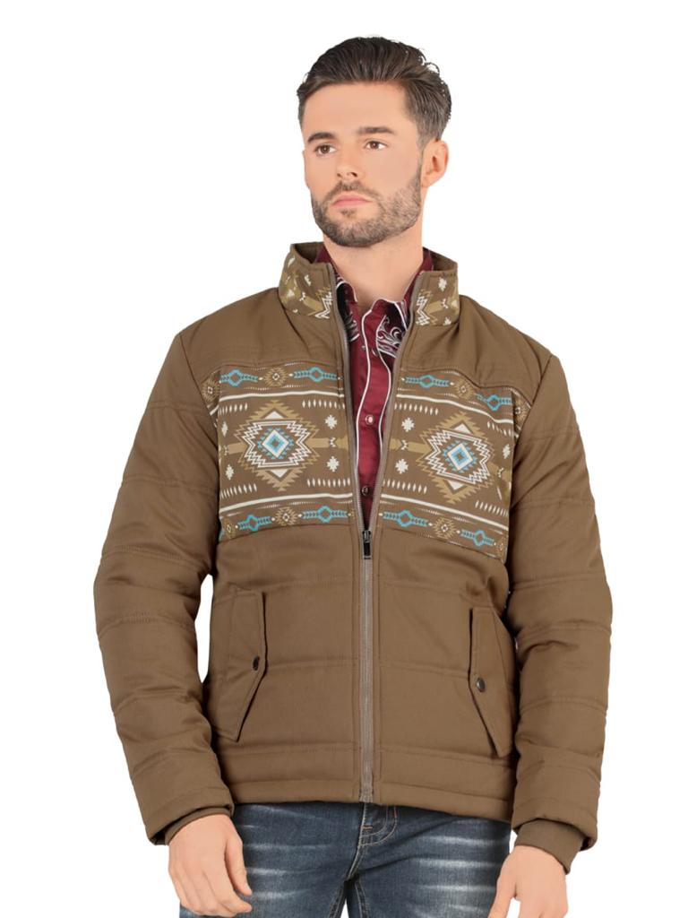 Montero Men's Modern Fit Jacket Brown