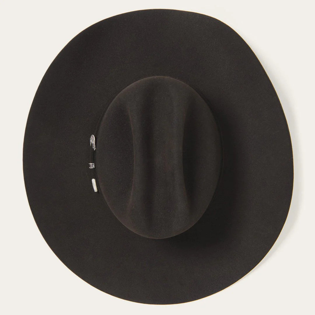 Stetson Skyline 6X Cowboy Felt Hat Chocolate