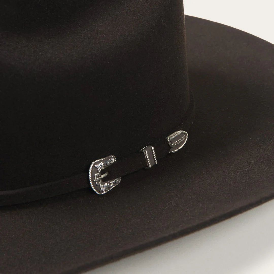 Stetson Skyline 6X Cowboy Felt Hat Chocolate