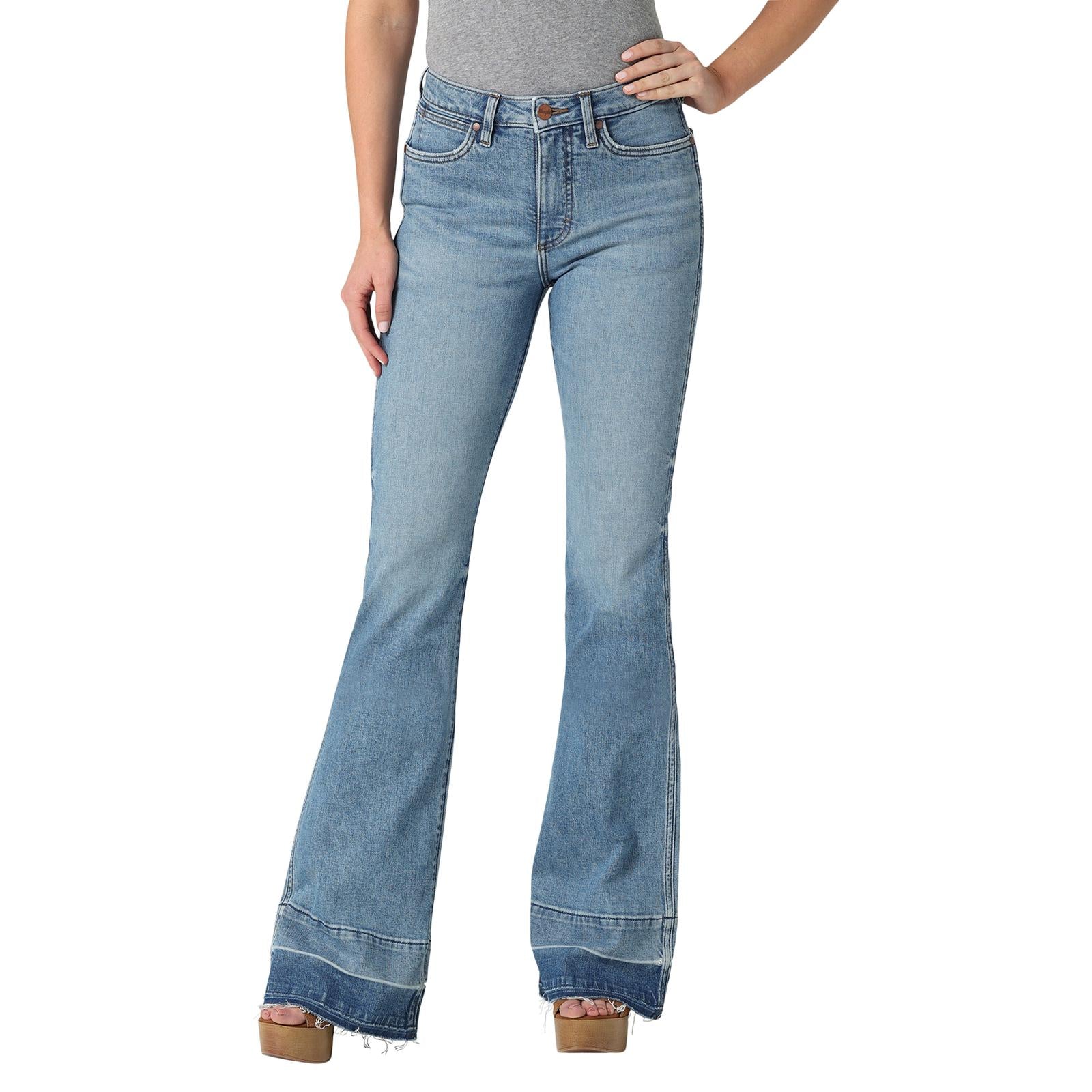 Women's Wrangler Retro® The Green High Rise Trouser Jean in Wilma