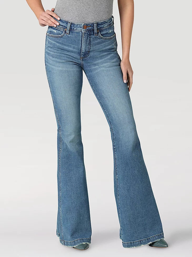 Women's The Wrangler Retro® Premium Jean High Rise Trumpet Flare