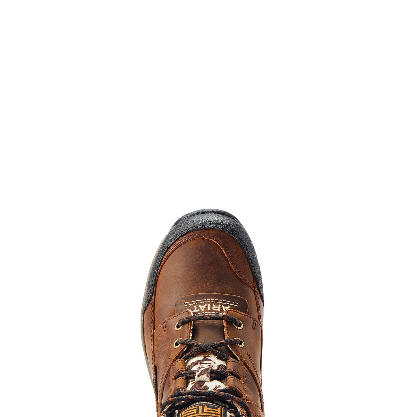 DISTRESSED BROWN/ SPECKLED COW PRINT