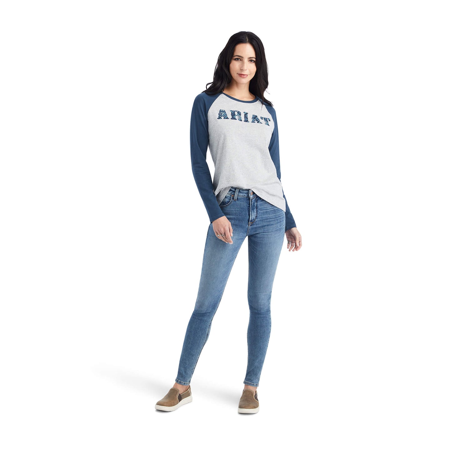 HEATHER GREY/MIDNIGHT BLUE