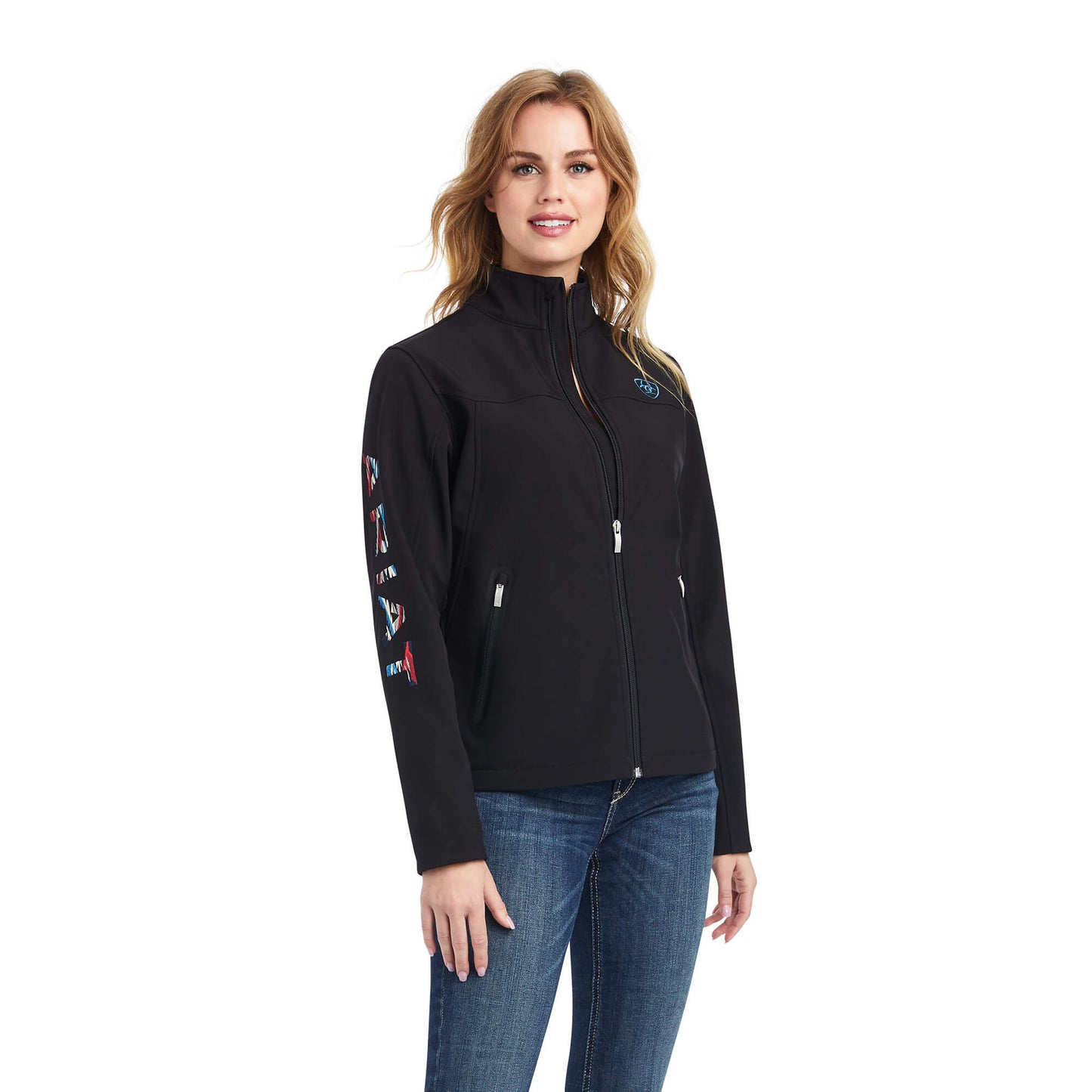 BLACK/NEW MEXICO NAVY PRINT