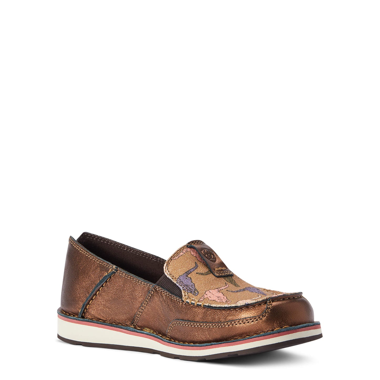 METALLIC BRONZE/ PINK STEERHEAD