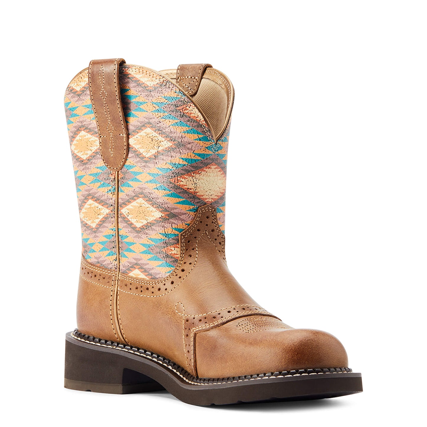 COASTAL TAN/ BLANKET PRINT
