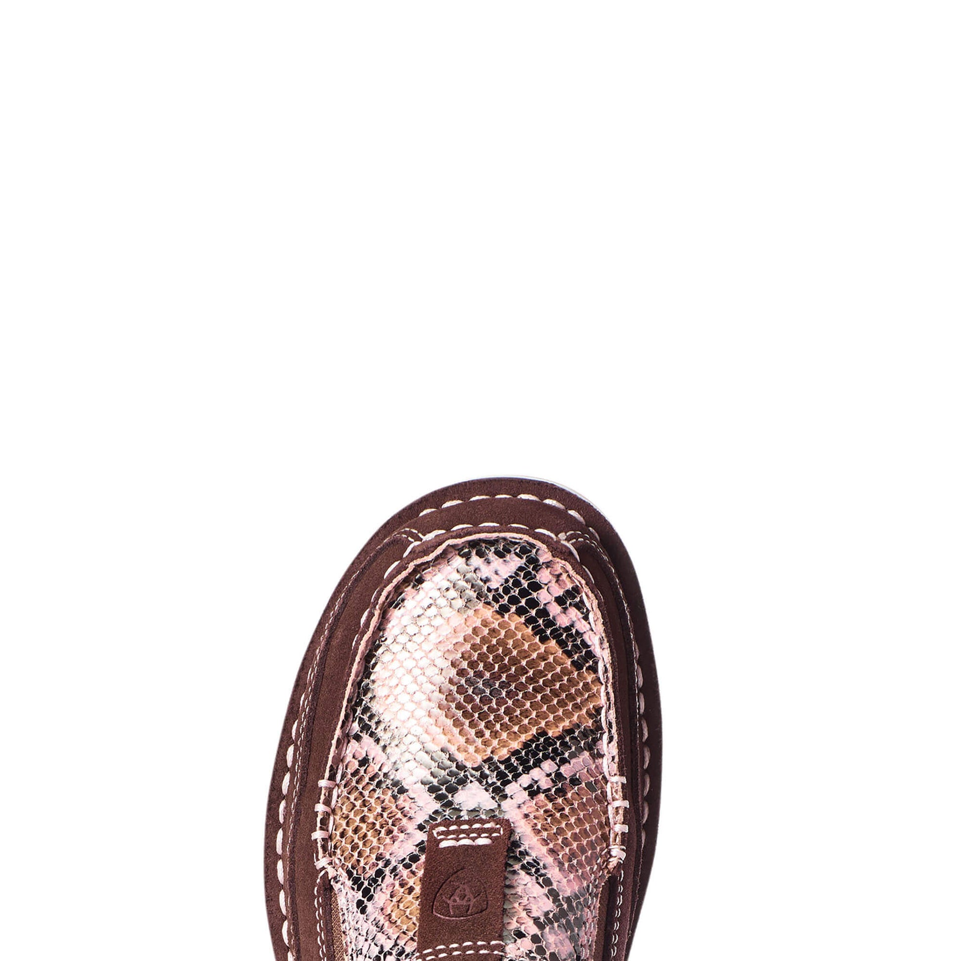 COFFEE BEAN SUEDE/CHOCOLATE SNAKE PRINT