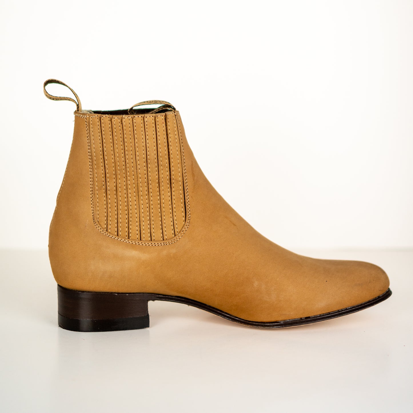 Visconti Men's Charro Boots Nobuck Miel