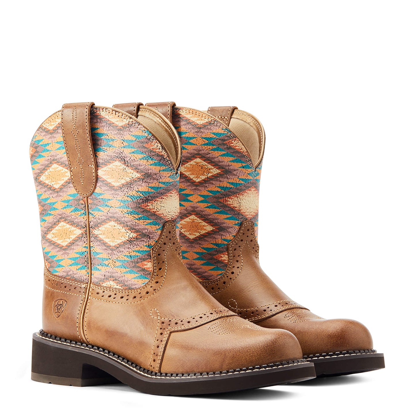 COASTAL TAN/ BLANKET PRINT